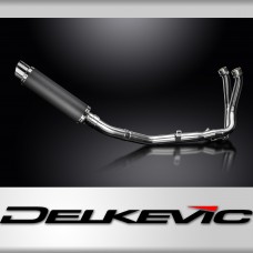 CB750 Hornet 2023-2024 Full Exhaust 350mm Round Carbon Silencer Stainless Header