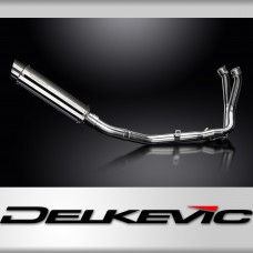 CB750 Hornet 2023-2024 Full Exhaust 350mm Round Stainless Silencer and Headers