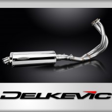 Kawasaki Z650RS Z650 RS 2022-2023 Full Exhaust 2-1 350mm Oval Stainless Silencer