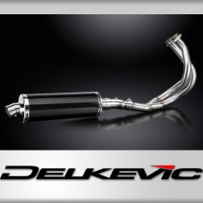 Kawasaki Z650RS Z650 RS 2022-2023 Full Exhaust 2-1 350mm Oval Carbon Silencer