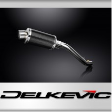 Kawasaki ZX6R ZX-6R Ninja 2024-2025 225mm Oval Carbon Exhaust Silencer Can Kit