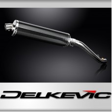 Kawasaki ZX6R ZX-6R Ninja 2024-2025 450mm Oval Carbon Exhaust Silencer Can Kit