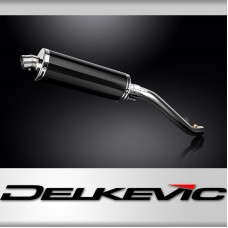 Kawasaki ZX6R ZX-6R Ninja 2024-2025 350mm Oval Carbon Exhaust Silencer Can Kit