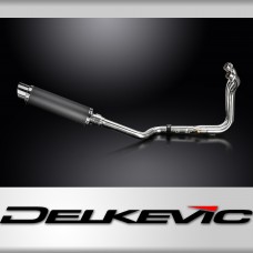 Suzuki 800RE V-Strom 2024-2025 Full Exhaust 2-1 350mm Round Carbon Silencer