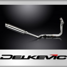 Suzuki 800RE V-Strom 2024-2025 Full Exhaust 2-1 350mm Round Stainless Silencer