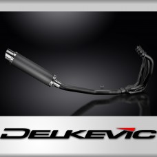 Kawasaki ZRX1100 ZRX1200 1997-2007 Full Exhaust 4-1 350mm Round Carbon Silencer