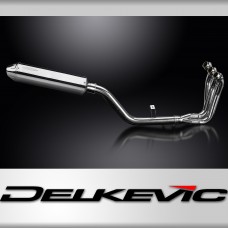 TRACER 9 GT 2021-2024 / TRI-OVAL 420mm (17 inch) RH SILENCER 3 into 1 COMPLETE SYSTEM 304 STAINLESS 