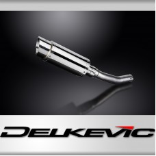 Kawasaki KLR650A 1987-2007 200mm Round Stainless Exhaust Silencer Can Kit