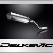 Kawasaki KLR650 Adventure Traveler 22-25 343mm X-Oval Titanium Exhaust Silencer 