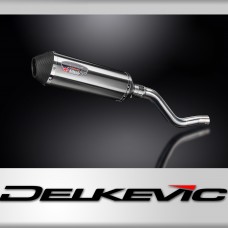 Kawasaki KLR650 Adventure Traveler 22-25 343mm X-Oval Stainless Exhaust Silencer