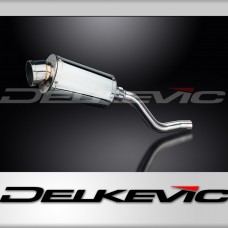 Kawasaki KLR650 Adventure Traveler 22-25 225mm Oval Stainless Exhaust Silencer