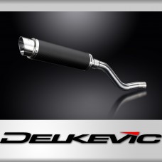 Kawasaki KLR650 Adventure Traveler 22-25 350mm Round Carbon Exhaust Silencer Kit