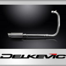 Royal Enfield 350 Classic 22-24 Bullet 23-24 Full Exhaust 200mm Round Stainless