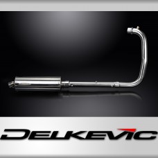 Royal Enfield 350 Classic 22-24 Bullet 23-24 Full Exhaust 350mm Oval Stainless