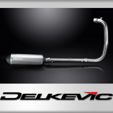 Royal Enfield 350 Classic 22-24 Bullet 23-24 Full Exhaust 343mm X-Oval Titanium 