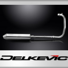 Royal Enfield 350 Classic 22-24 Bullet 23-24 Exhaust 420mm Tri-Oval Stainless