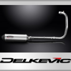 Royal Enfield 350 Classic 22-24 Bullet 23-24 Full Exhaust 343mm X-Oval Stainless