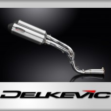 Kawasaki ZX10R Ninja 2006-2007 343mm X-Oval Stainless Exhaust Silencer Can Kit