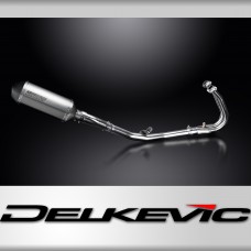 Kawasaki Ninja 400 2018-2024 Full Exhaust 2-1 260mm X-Oval Titanium Silencer