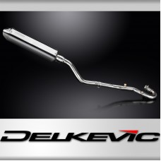 KLR650 F-G-H Adventure - Traveler 2022-2025 / TRI-OVAL 420mm (17 inch) RH SILENCER COMPLETE SYSTEM 3