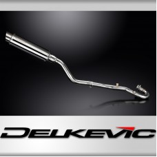 KLR650 F-G-H Adventure - Traveler 2022-2025 / SL10 ROUND 350mm (14 inch) SILENCER COMPLETE SYSTEM 30