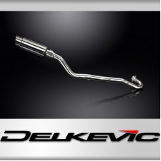 Kawasaki KLR650E 2008-2019 Full Exhaust 200mm Round Stainless Silencer Can