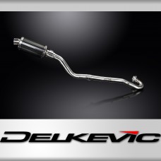 Kawasaki KLR650E 2008-2019 Full Exhaust 225mm Oval Carbon Silencer Can