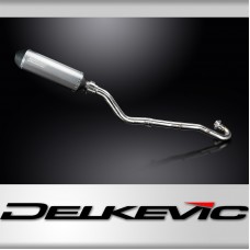 Kawasaki KLR650E 2008-2019 Full Exhaust 343mm X-Oval Titanium Silencer Can