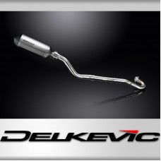 Kawasaki KLR650E 2008-2019 Full Exhaust 260mm X-Oval Titanium Silencer Can