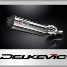 Triumph Street Triple 765RS 2017-2022 343mm X-Oval Stainless Exhaust Silencer 