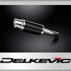 Honda XL750 Transalp 2023-2025 200mm Round Carbon Exhaust Silencer Can Kit