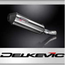 Triumph Street Triple 675R 2013-2016 343mm X-Oval Stainless Exhaust Silencer Kit