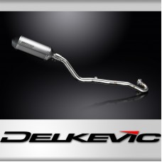 Kawasaki KLR600 KL600 1985-1994 Complete Exhaust 260mm X-Oval Titanium Silencer 