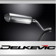 Kawasaki KLR600 KL600 1985-1994 343mm X-Oval Titanium Exhaust Silencer Can Kit