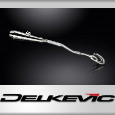 XL250S 1978-1981 / REVERSE-CONE SILENCER COMPLETE SYSTEM 304 STAINLESS STEEL