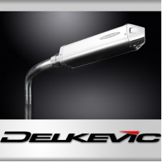 Yamaha XT1200Z Supertenere 2010-21 320mm Tri-Oval Stainless Exhaust Silencer Kit