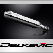 CRF1100L AFRICA TWIN 2020-2024 / TRI-OVAL 420mm (17 inch) RH SILENCER 304 STAINLESS STEEL