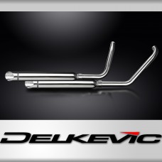 Kawasaki VN1500 98-03 VN1600 05-06 Full Exhaust 2-2 550mm Slash Cut Silencers