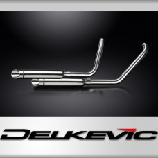 Kawasaki VN1500 98-03 VN1600 05-06 Full Exhaust 2-2 410mm Slash Cut Silencers