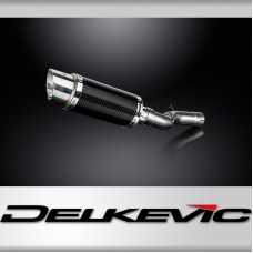 BMW F900 R/XR 2020-2024 200mm Round Carbon Exhaust Silencer Can Kit