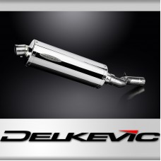 BMW F900 R/XR 2020-2024 350mm Oval Stainless Exhaust Silencer Can Kit