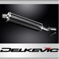 BMW F900 R/XR 2020-2024 450mm Oval Carbon Exhaust Silencer Can Kit