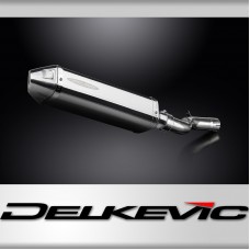 BMW F900 R/XR 2020-2024 320mm Tri-Oval Stainless Exhaust Silencer Can Kit