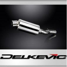 BMW F900 R/XR 2020-2024 225mm Oval Stainless Exhaust Silencer Can Kit