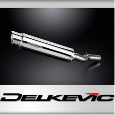 BMW F900 R/XR 2020-2024 350mm Round Stainless Exhaust Silencer Can Kit