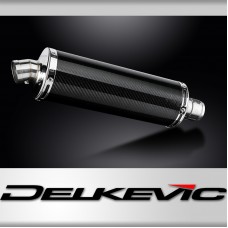 Suzuki 800RE V-Strom 2024-2025 350mm Oval Carbon Exhaust Silencer Can Kit