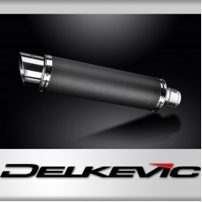 Suzuki 800RE V-Strom 2024-2025 350mm Round Carbon Exhaust Silencer Can Kit