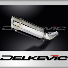 YAMAHA FZS600 FAZER 1998-2003 200mm ROUND STAINLESS SILENCER EXHAUST KIT