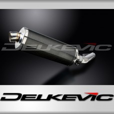 YAMAHA FZS600 FAZER 1998-2003 350mm CARBON BSAU SILENCER EXHAUST KIT